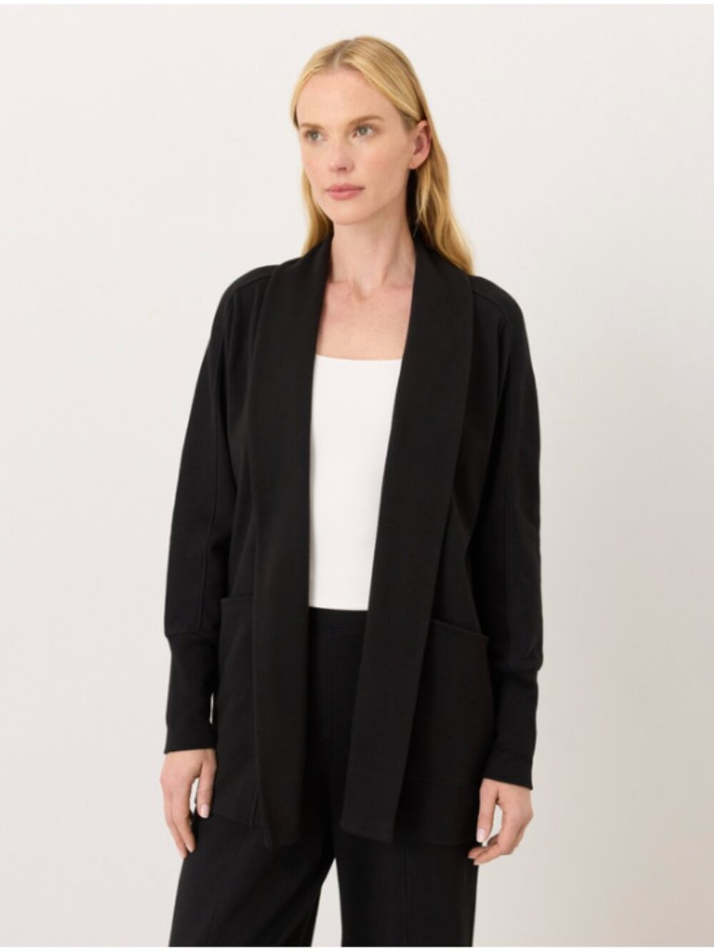 Pact Organic Airplane Wrap Cardigan - Size S